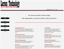 Tablet Screenshot of larsentechnology.com